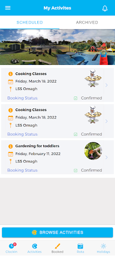 Android application Last Sure Start screenshort