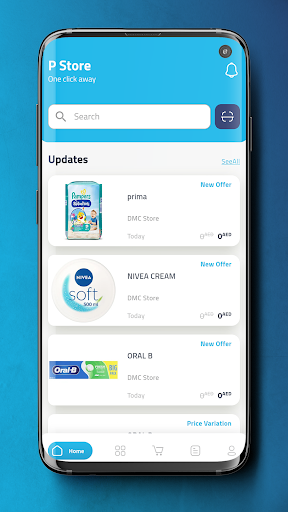 Android application P Store screenshort
