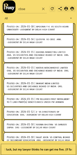 Proxy Counsels Screen 3