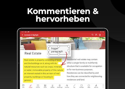 PDF Extra – Scannen/signieren Screenshot