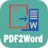 PDF to Word - Convert Scanned PDF files10