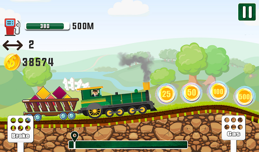 Offroad Super Adventure Metro Train 2D