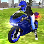 Cover Image of Télécharger Pilote de moto américain: jeux de moto 2020  APK
