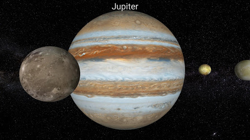 Screenshot of Moons of Jupiter