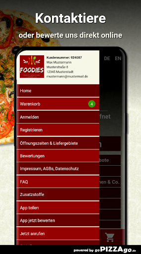 Foodies Gladenbach Screen 3