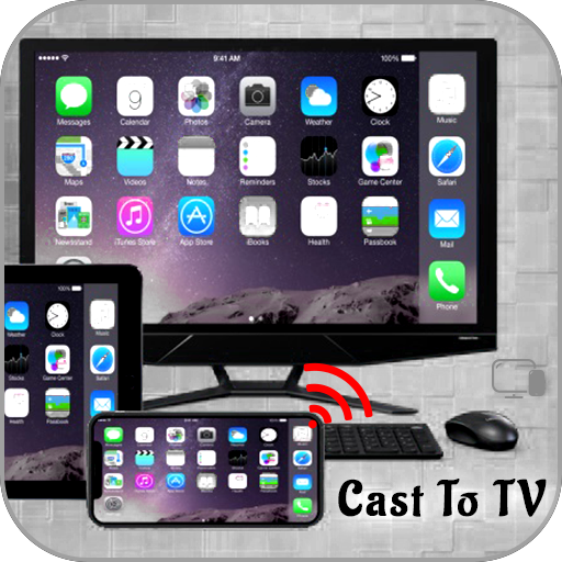 Cast to TV Chromcast and Roku: logo