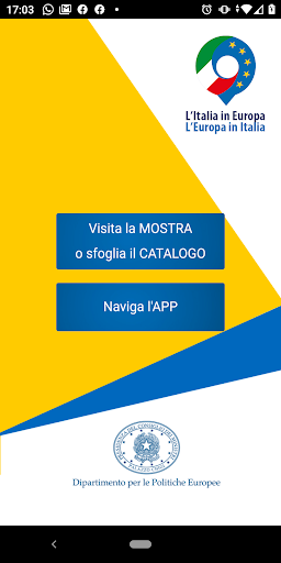 Android application Italy in Europe screenshort