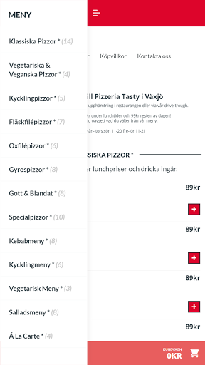 Tasty Växjö Screen 2