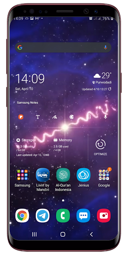 Quasar Live Wallpaper