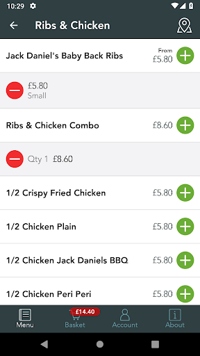 Chris Fish Chicken & Ribs Screen 3