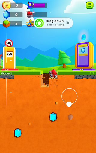 Ground Digger: Lava Hole Drill - Simulation - games