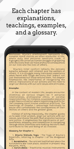 Gita Summary : vision of life Screen 3