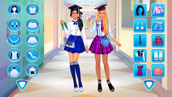 Vestir Amigas de Escuela Juego Screenshot