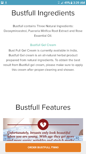 Bust Full Gel Cream Screenshot 3 - AppWisp.com