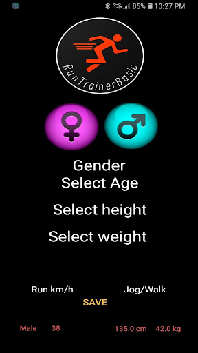 Run Trainer Basic Screen 3