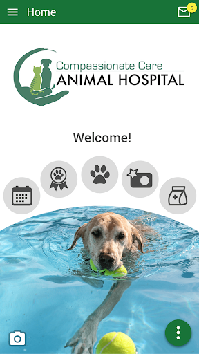 Android application Compassionate Care Vet screenshort