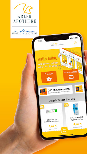 Android application Adler Apotheke Hilden screenshort