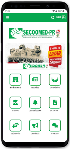 Android application APP SECOOMED screenshort