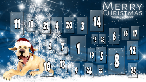 Android application Dog Advent Calendar for Xmas screenshort