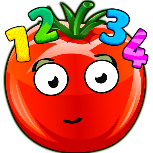 Funny Veggies! Kids games logo