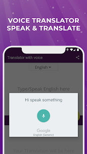 Translator with voice | Speak & Translate For PC installation