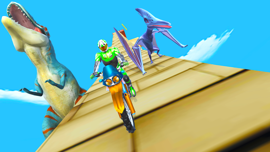 Bike Stunt Race 3D banner