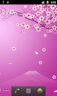 Sakura Live-Hintergrund Screenshot