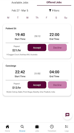 SecurityTime Screen 2