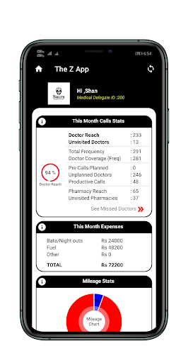 Android application ZynMicro screenshort