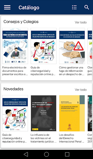 Biblioteca Abogacía Screen 2