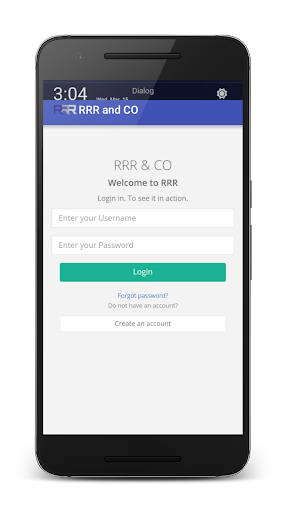 Android application RRR Fleet Tracking screenshort