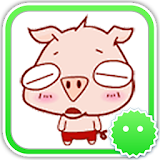 Stickey Funny Pig icon
