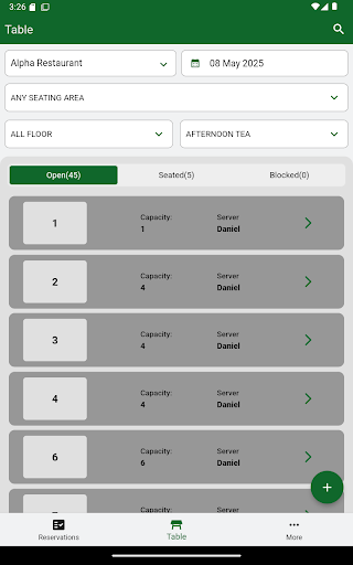 Agilysys Reserve App