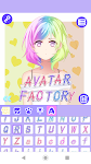 screenshot of Cute Avatar Factory: Pastel Av