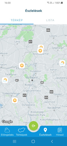 Köpönyeg - időjárás