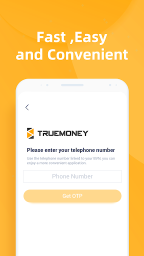 Truemoney-personal loan online screen 1