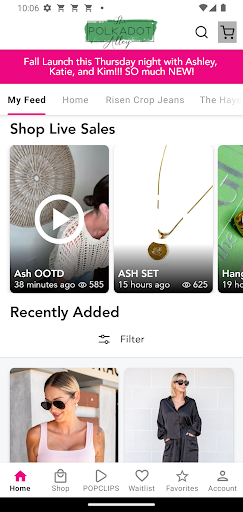 Screenshot of Shop PDA