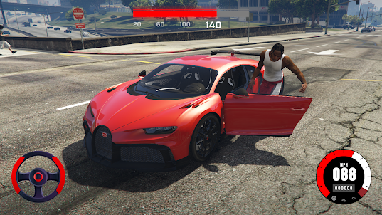 Car Bugatti Chiron: Theft Auto