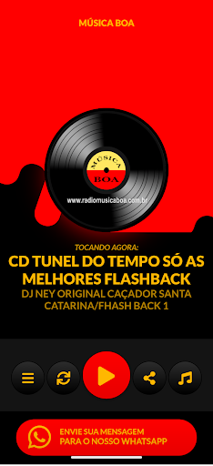 Android application Rádio Música BOa screenshort
