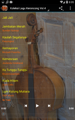 Koleksi lengkap Lagu Keroncong Screenshot 2 - AppWisp.com