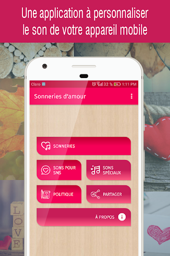Aperçu de l'application