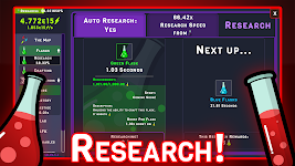 screenshot of Idle Research: Endless Tycoon