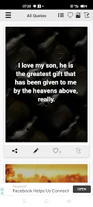 I Love My Son Quotes
