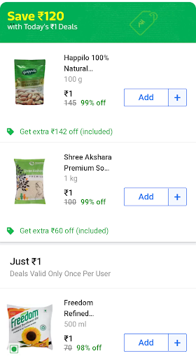 5 rupees shopping app Screen 2