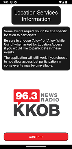 96.3 News Radio KKOB Screen 2