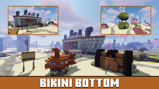 Build Bikini Bottom Maps MCPE