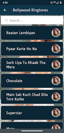 Bollywood Ringtones 2024 Screen 3