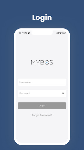 Android application MYBOS BM V4 screenshort