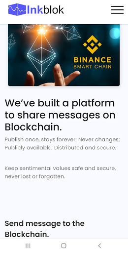 Digital Signature Blockchain Screen 2