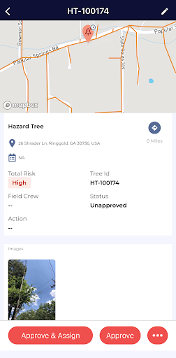 AiDash IVMS Field App Screen 2
